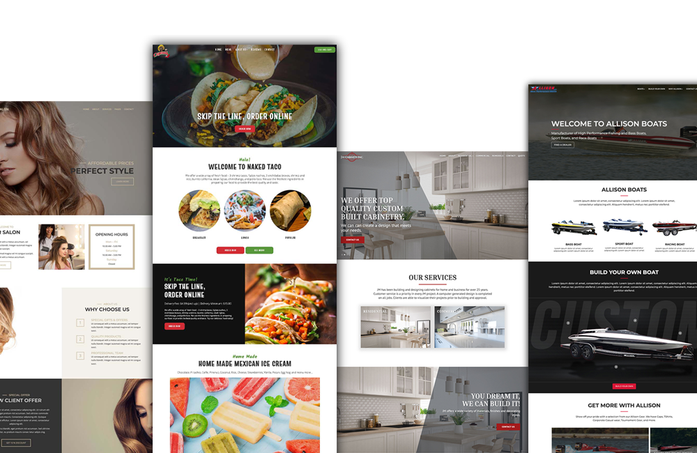 Customer profile user interface